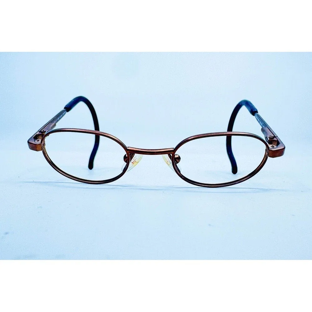 Dilli Dalli Eyeglasses Kids Brown Oval Lil Bean 35-16 35mm